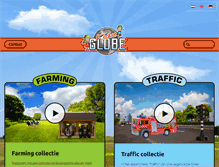 Tablet Screenshot of kidsglobe.eu
